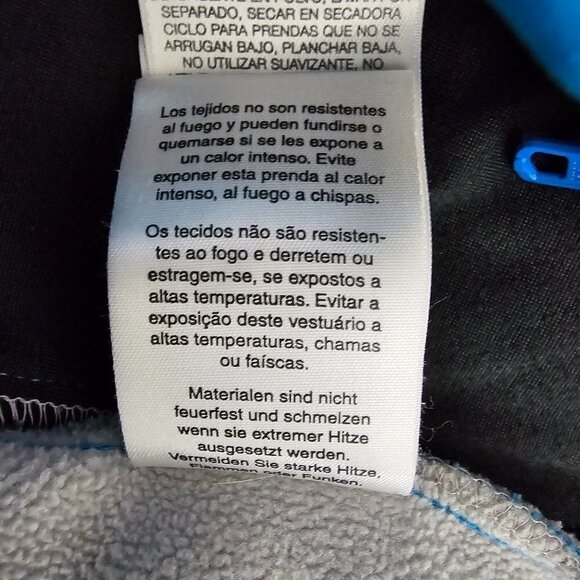 Columbia Titanium Soft Shell Zip Up Blue Jacket Coat - Picture 10 of 14